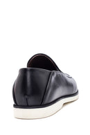 Erkek Siyah Deri Casual Loafer | Derimod