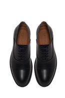 Male Black Lace-up Leather Casual Shoes | Derimod