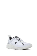 Women's White Lace-Up Thick Soled Sneaker | Derimod