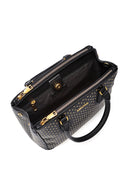 Women's Black Long Strap Stoned Classic Shoulder Bag | Derimod