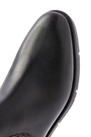 Men's Black Leather Chelsea Boots | Derimod