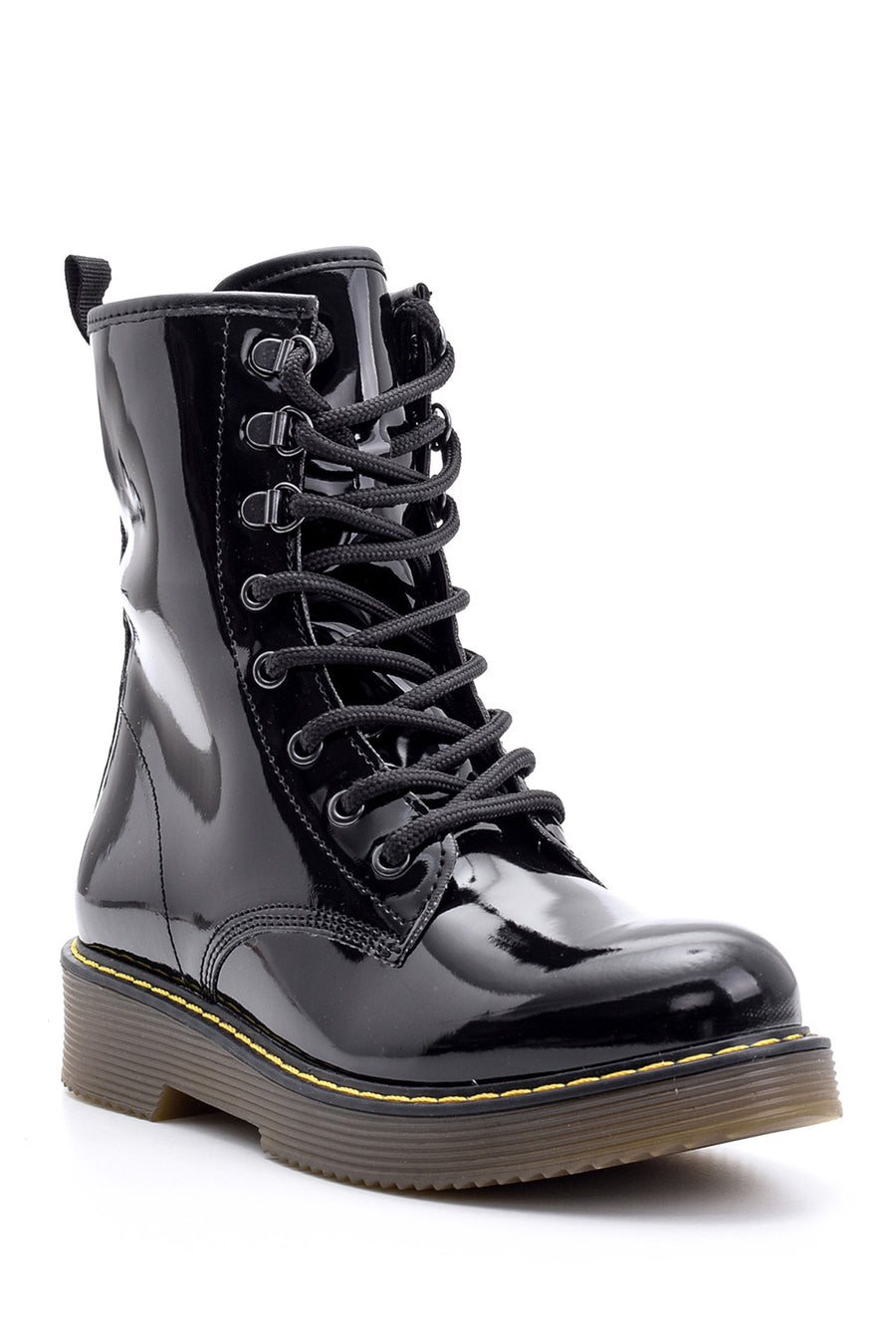 Women's Patent Leather Boots