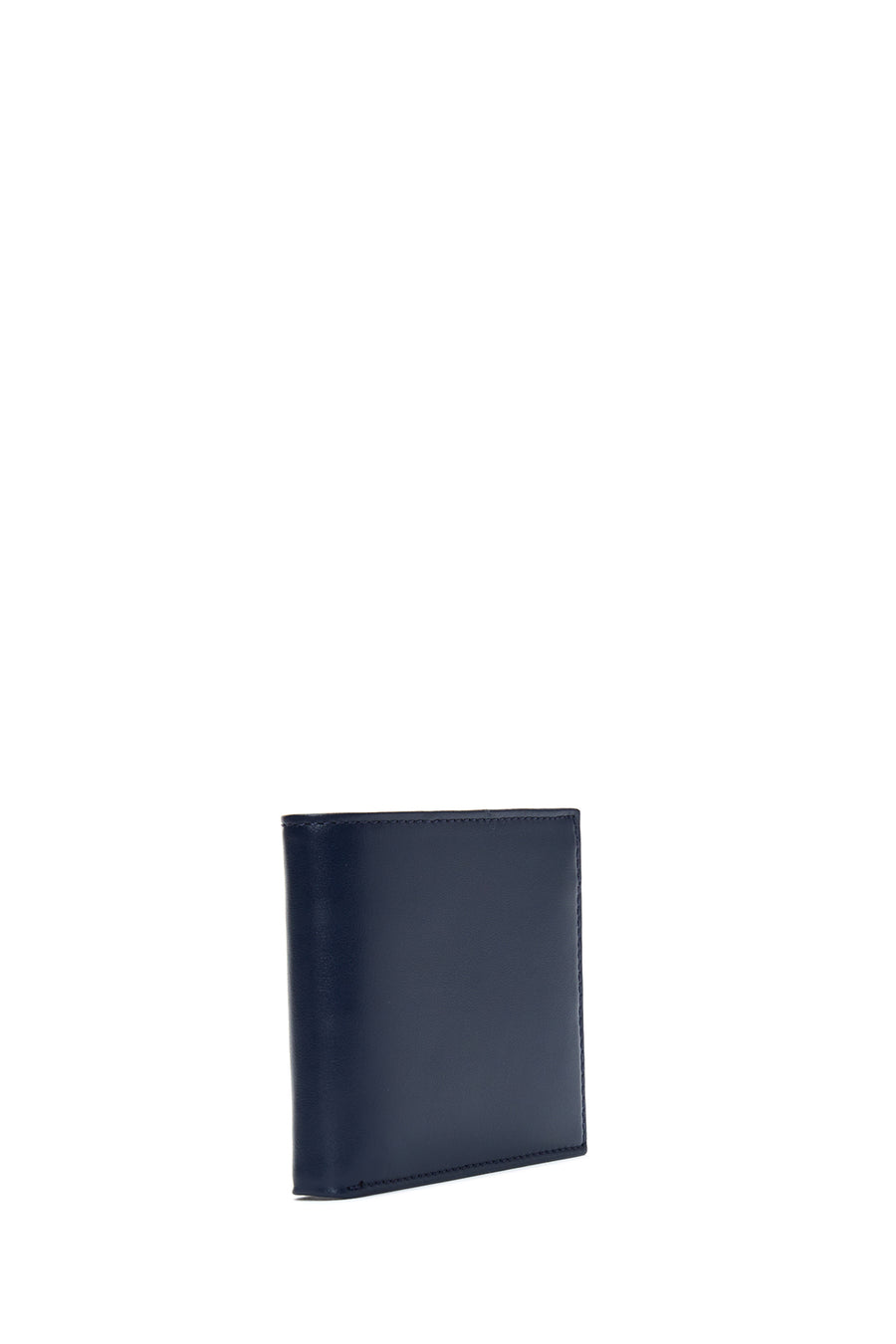Men's Navy Blue Leather Casual Wallet