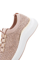 Women's Beige Stone Thick Soled Sneaker | Derimod