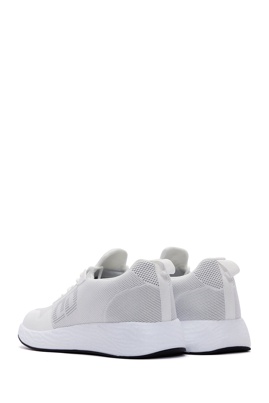 Derimod Zero Men's White Lace-Up Thick Sole Sneaker