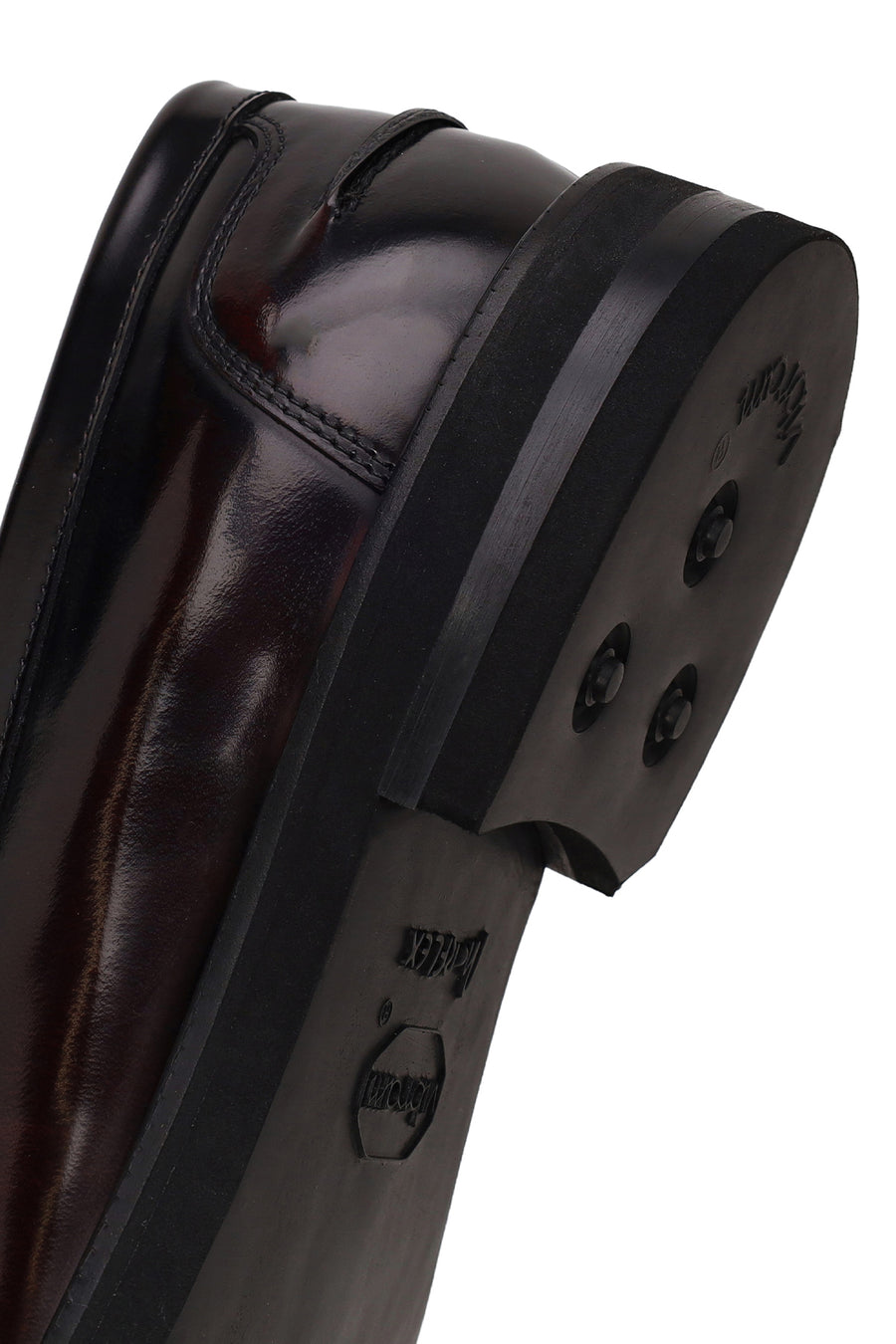 Erkek Bordo Deri Casual Loafer