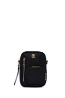 Women's Black Long Strap Crossbody Bag | Derimod