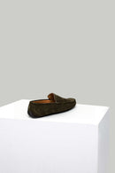 Suede Men's Loafer | Derimod