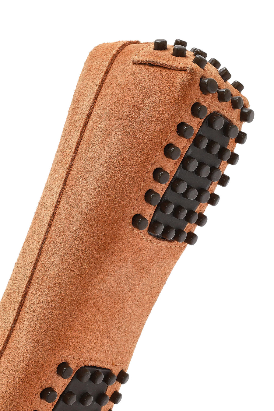 Women's Orange Suede Leather Loafer