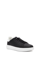ACBC x Derimod Men's Black Lace-Up Sneakers | Derimod