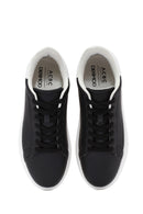 ACBC x Derimod Men's Black Lace-Up Sneakers | Derimod