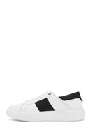 ACBC x Derimod Men's White Lace-Up Sneakers | Derimod