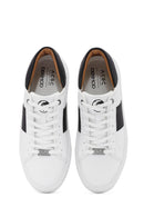ACBC x Derimod Men's White Lace-Up Sneakers | Derimod