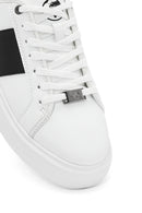 ACBC x Derimod Men's White Lace-Up Sneakers | Derimod
