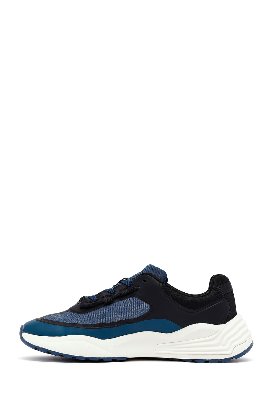 ACBC x Derimod Erkek Lacivert Bağcıklı Kalın Tabanlı Kumaş Sneaker
