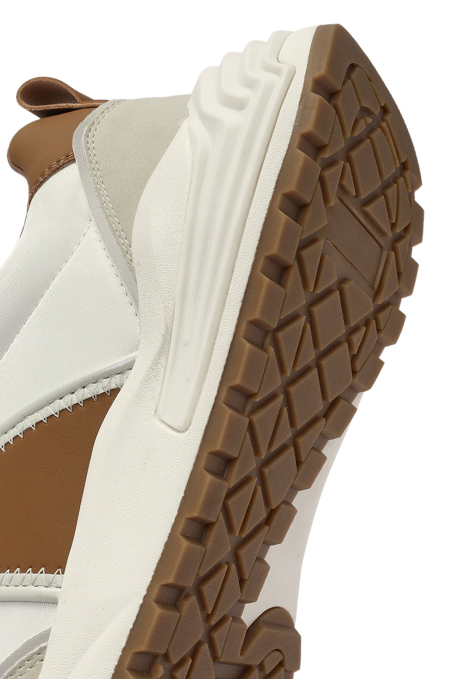 ACBC x DERİMOD Erkek Taba Bağcıklı Kalın Tabanlı Sneaker