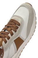 ACBC x DERİMOD Men's Brown Laced Thick Soled Sneaker | Derimod