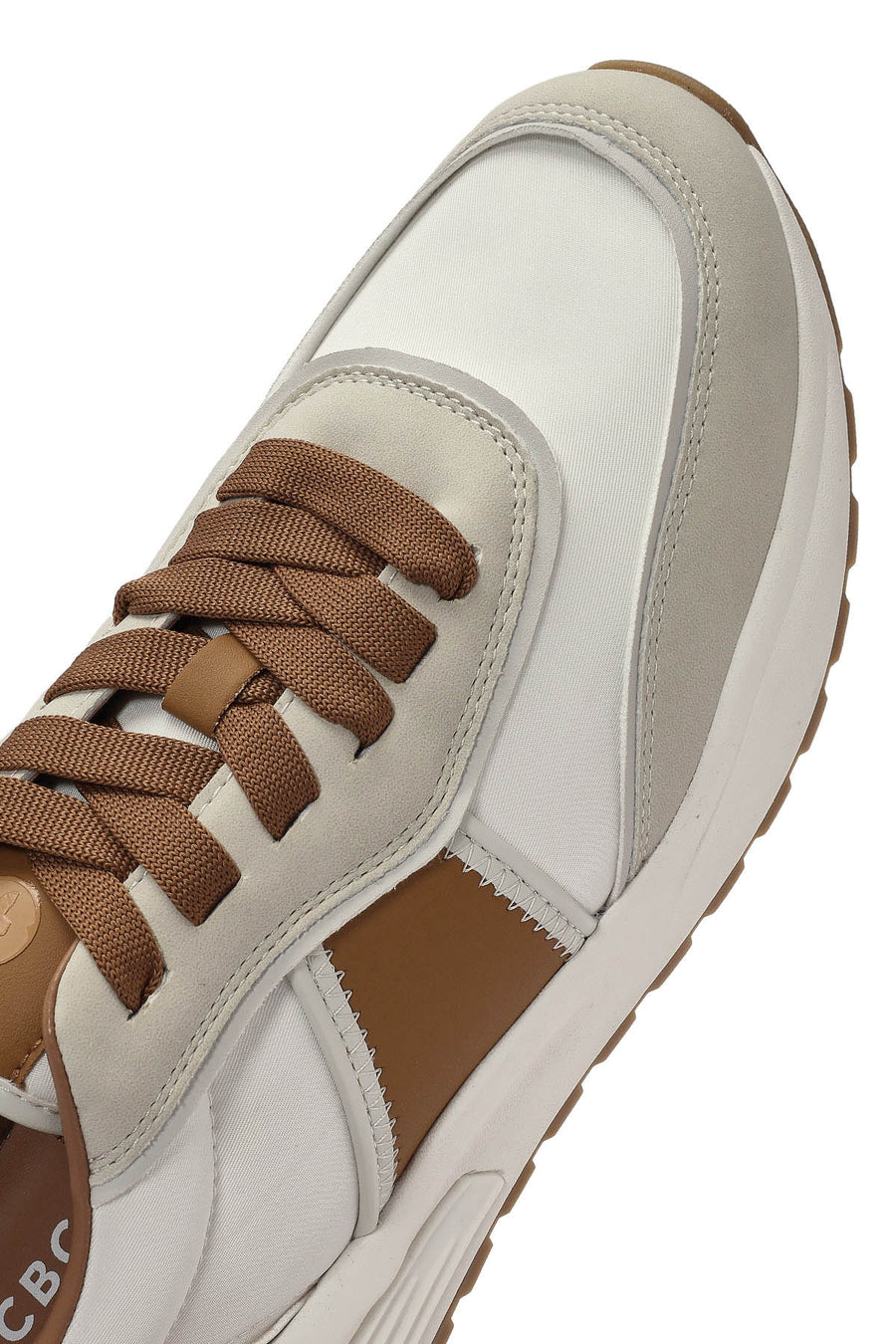 ACBC x DERİMOD Erkek Taba Bağcıklı Kalın Tabanlı Sneaker