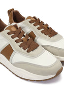 ACBC x DERİMOD Men's Brown Laced Thick Soled Sneaker | Derimod