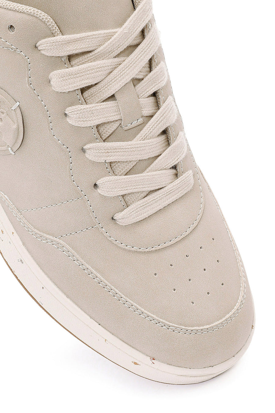 ACBC x Derimod Erkek Bej Bağcıklı Süet Sneaker