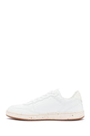 ACBC x Derimod Men's White Lace-Up Sneakers | Derimod