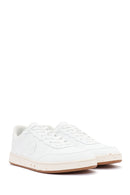 ACBC x Derimod Men's White Lace-Up Sneakers | Derimod