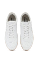 ACBC x Derimod Men's White Lace-Up Sneakers | Derimod