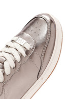 ACBC x Derimod Kadın Bronz Bağcıklı Metalik Sneaker | Derimod