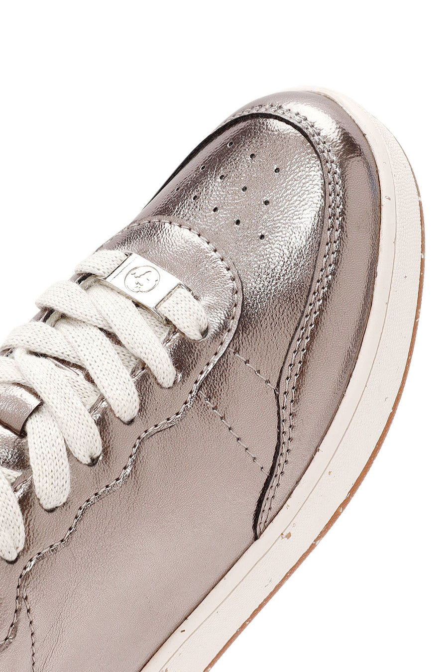 ACBC x Derimod Kadın Bronz Bağcıklı Metalik Sneaker