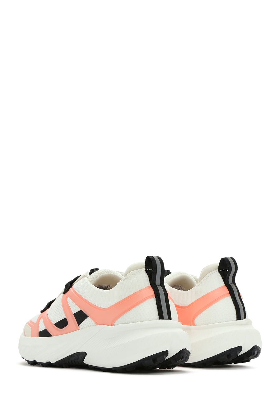 ACBC x DERİMOD Kadın Bej Bağcıklı Kalın Tabanlı Kumaş Sneaker