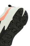 ACBC x DERİMOD Kadın Bej Bağcıklı Kalın Tabanlı Kumaş Sneaker | Derimod