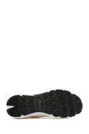 ACBC x DERİMOD Women's White Laced Thick Soled Fabric Sneaker | Derimod