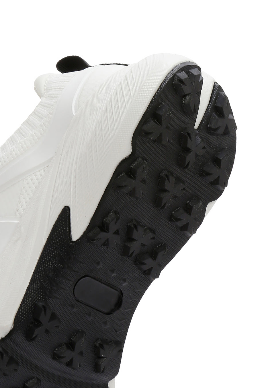 ACBC x DERİMOD Kadın Beyaz Bağcıklı Kalın Tabanlı Kumaş Sneaker