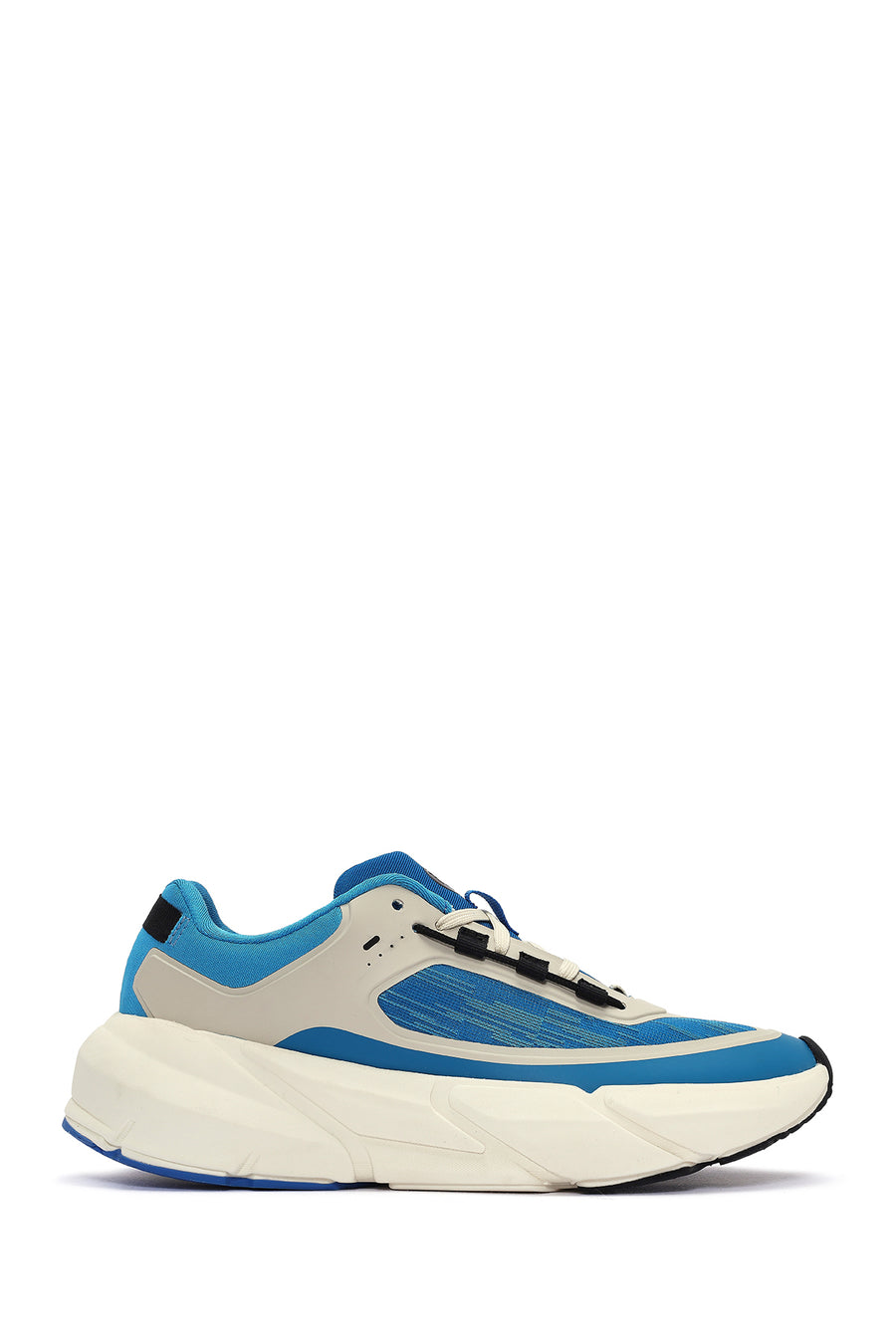ACBC x DERİMOD Kadın Mavi Bağcıklı Kalın Tabanlı Sneaker 25SFD43516F | Derimod