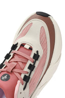 ACBC x DERİMOD Kadın Pembe Bağcıklı Kalın Tabanlı Sneaker | Derimod