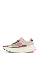 ACBC x DERİMOD Kadın Pembe Bağcıklı Kalın Tabanlı Sneaker | Derimod