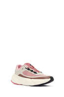 ACBC x DERİMOD Kadın Pembe Bağcıklı Kalın Tabanlı Sneaker | Derimod