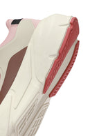 ACBC x DERİMOD Kadın Pembe Bağcıklı Kalın Tabanlı Sneaker | Derimod