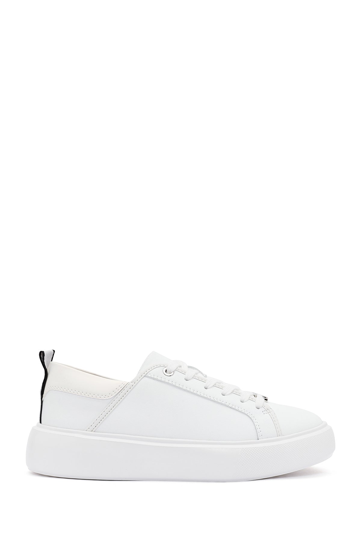 ACBC x Derimod Women's White Lace-Up Sneakers 25SFD435018 | Derimod