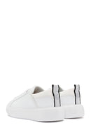 ACBC x Derimod Women's White Lace-Up Sneakers | Derimod