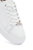 ACBC x Derimod Women's White Lace-Up Sneakers | Derimod