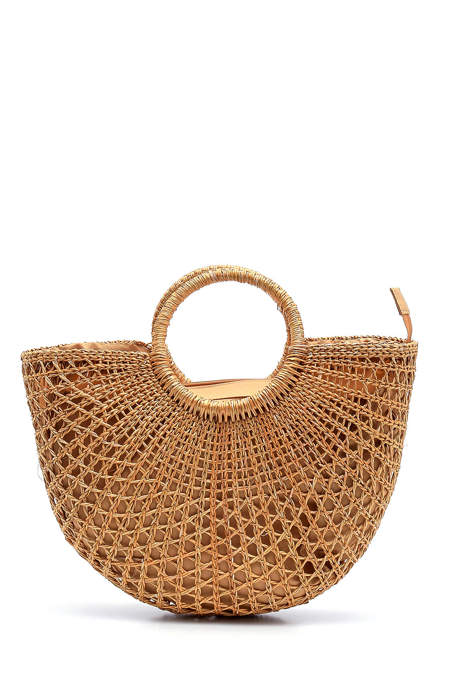 Women's Straw Handbag 21SBD2764M7 | Derimod