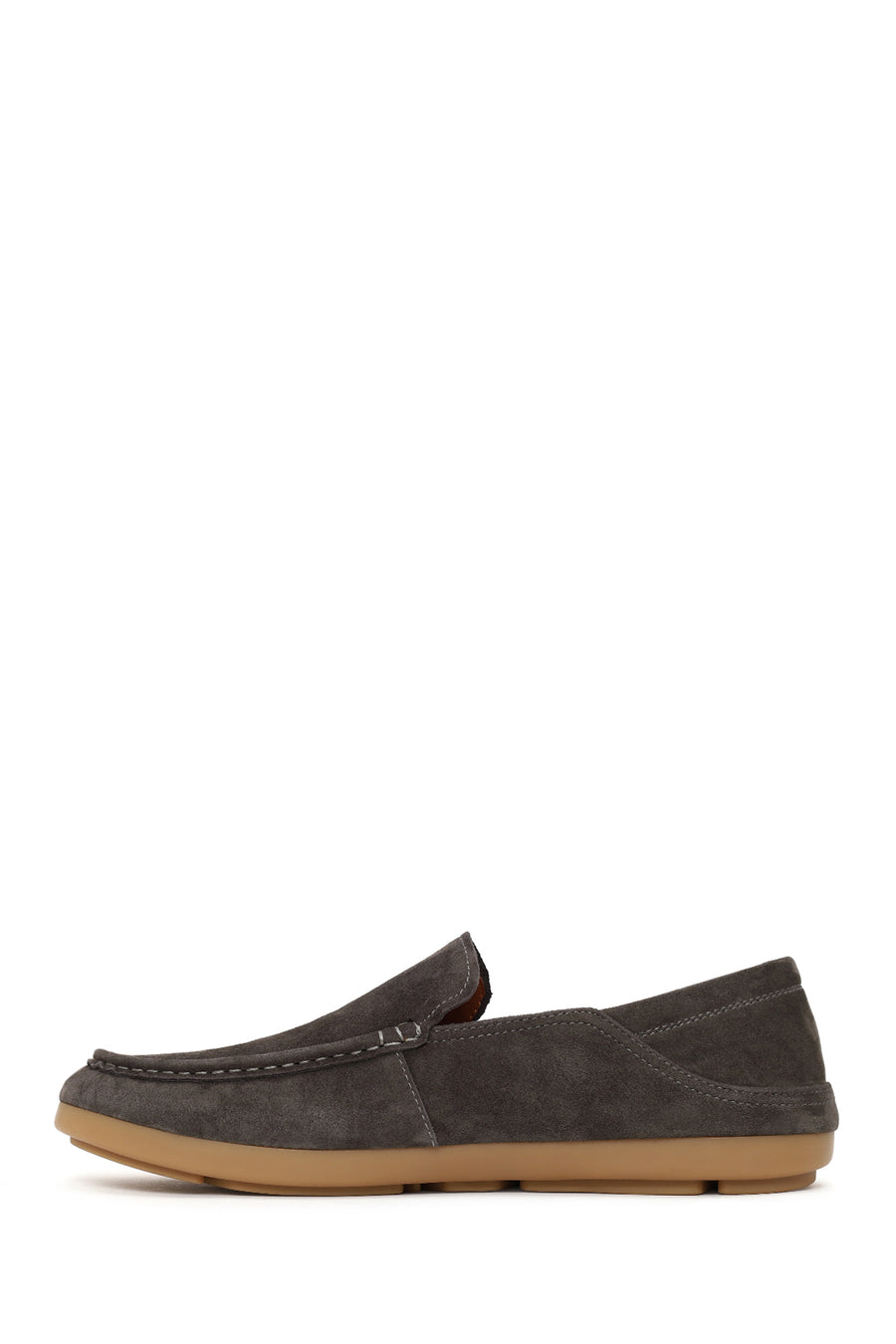 Male Anthracite Suede Leather Loafer