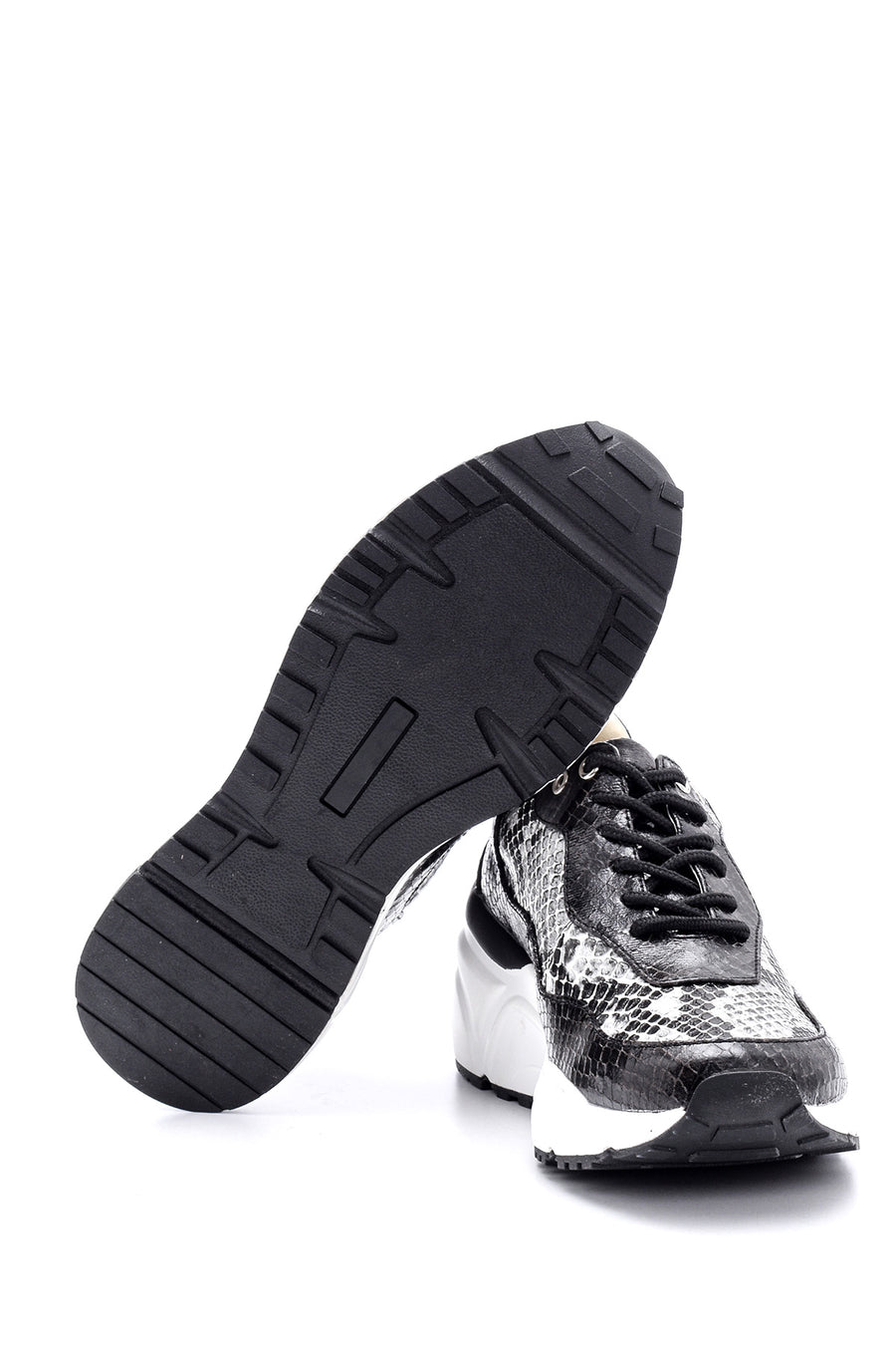 Women's Snake Pattern Detailed Sneaker