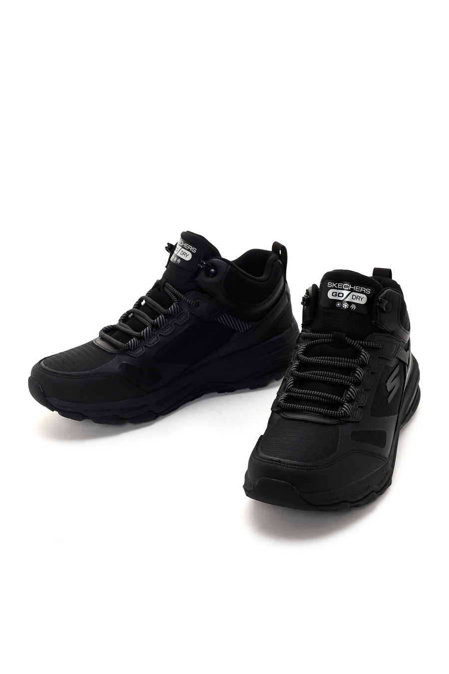 Skechers Erkek Siyah Go Run Trail Altitude-Water Kalın Tabanlı Sneaker
