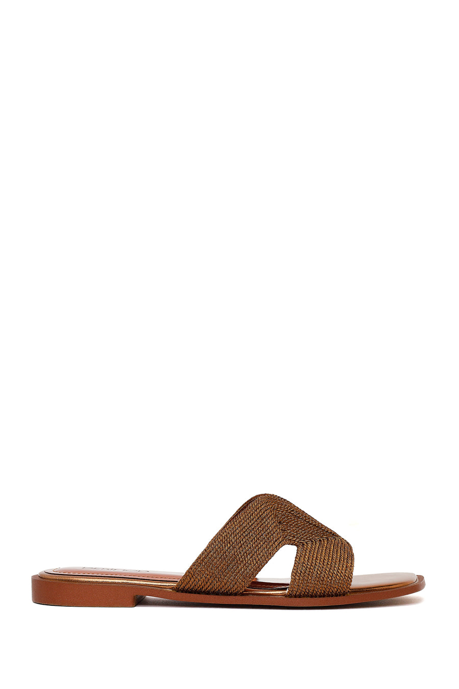Woman Bronze Metallic Slipper 26SFE480232 | Derimod