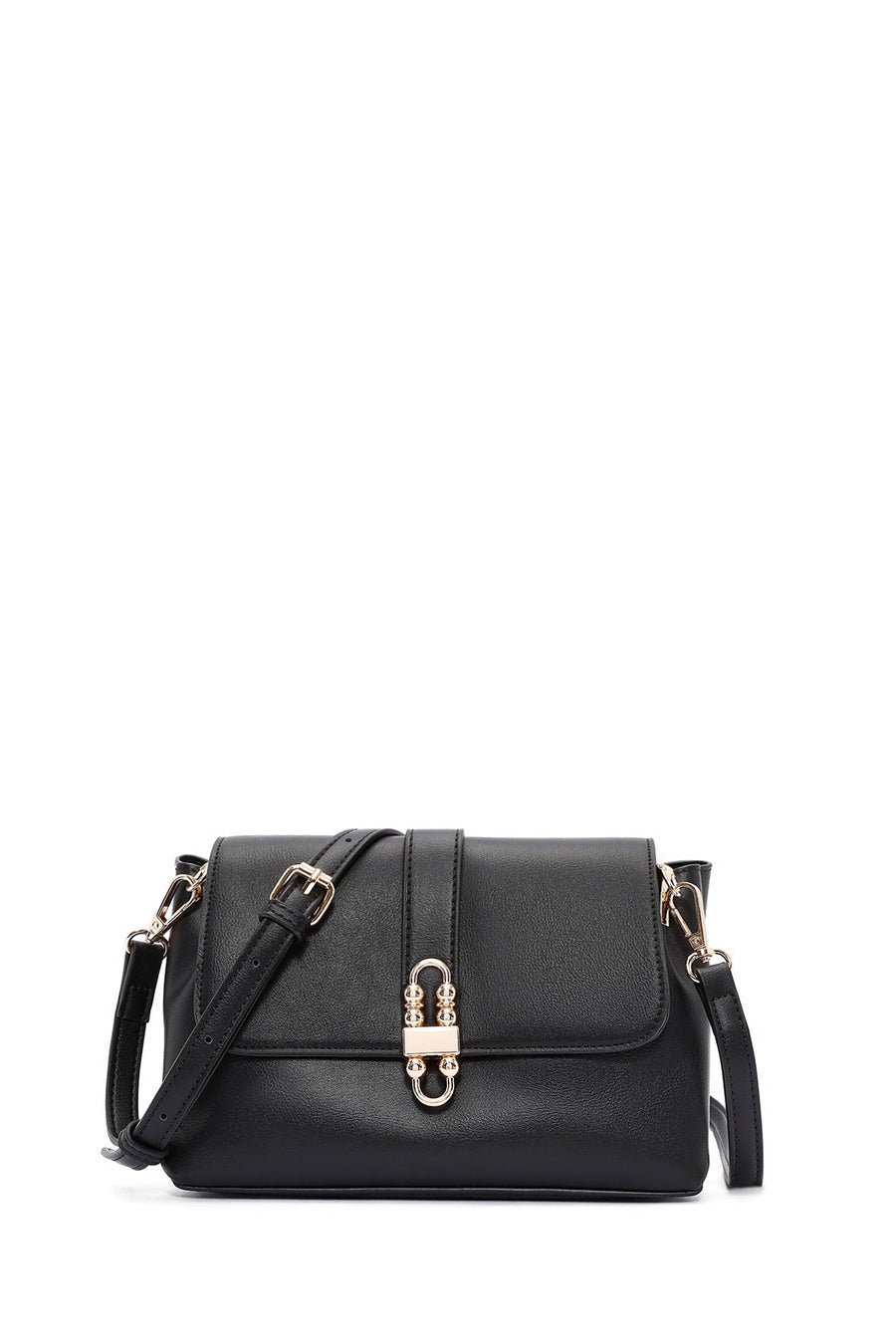 Women's Black Long Strap Shoulder Bag 24WBD282818 | Derimod