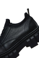 Women's Leather Thick Soled Casual Shoes | Derimod