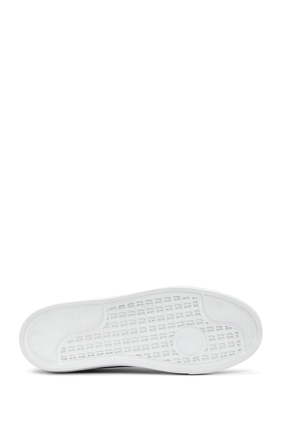 Erkek Siyah Bağcıklı Deri Sneaker