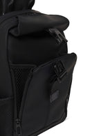 Male Black Fabric Crossbody Bag | Derimod